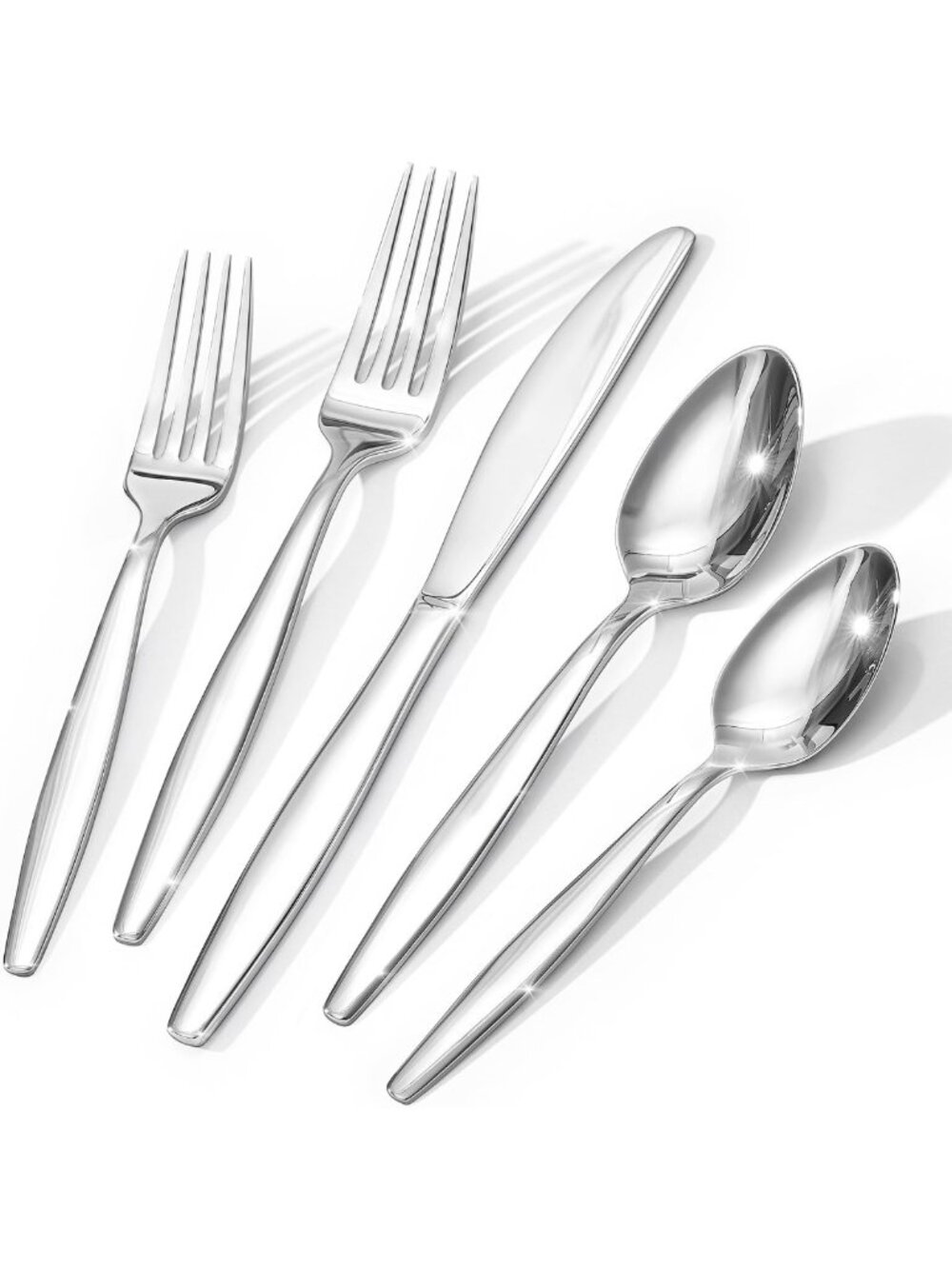 Elegant 40-Piece Stainless Steel Flatware Set for 8 | Durable & Stylish